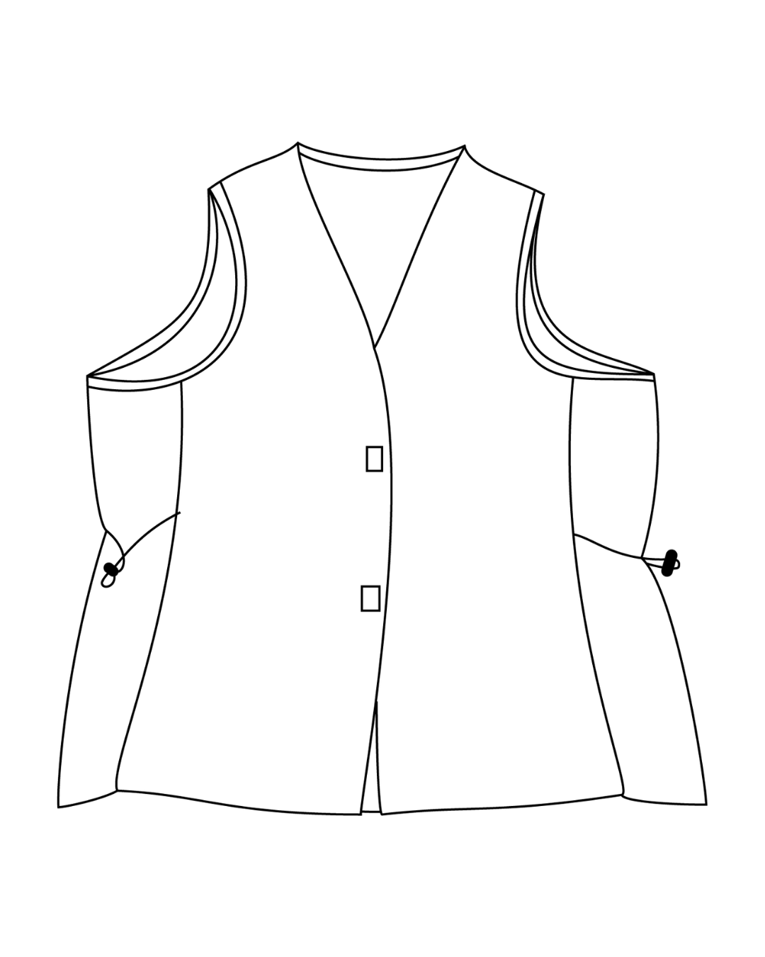 Løbevest_stregning_45